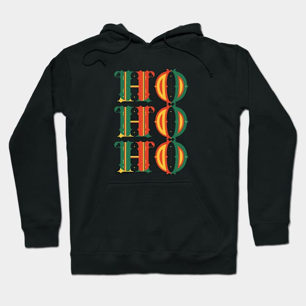 Ho Ho Ho Hoodie by bluehair